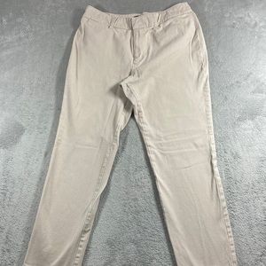 E39 by Eric Khaki Ankle Pants Size 8